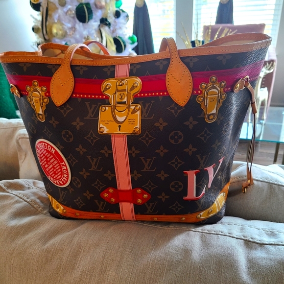 COPY - Louis Vuitton Neverfull Summer Trunk Edition - Picture 1 of 8
